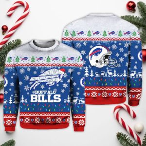 Bills 2025 2026 Rivalries Ugly Christmas Sweater
