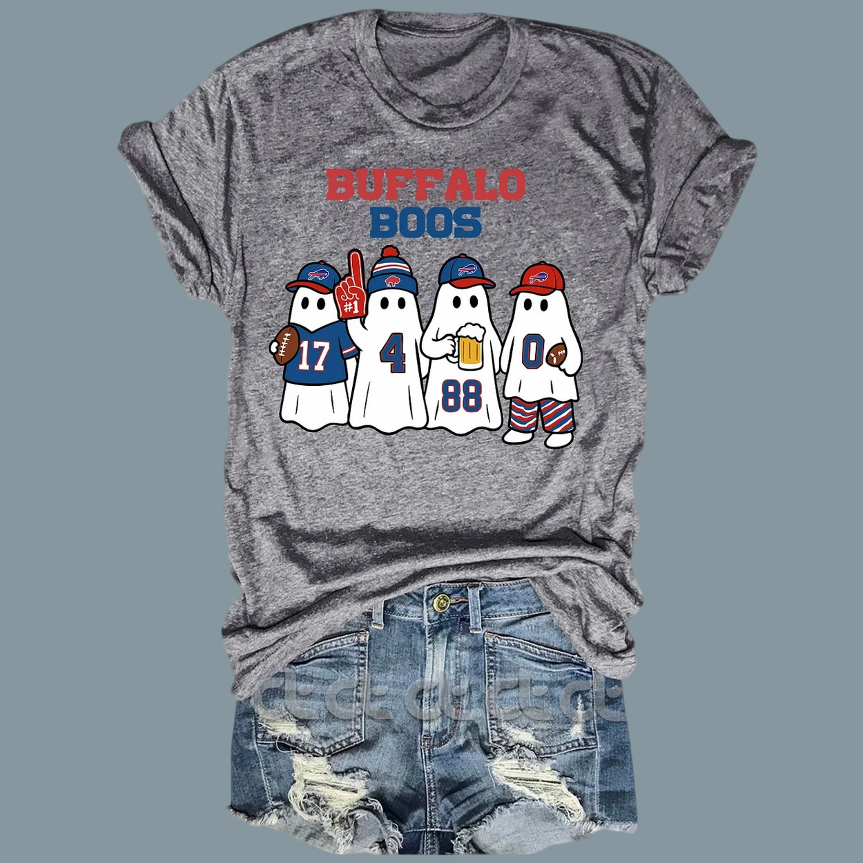 Bills Buffalo Boos Halloween T-Shirt Bills Buffalo Boos Halloween T-Shirt
