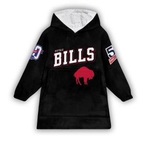 Bills Hard Knocks Training Camp 2025 Blanket Hoodie