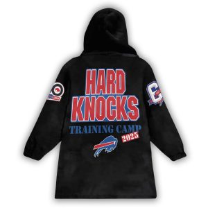 Bills Hard Knocks Training Camp 2025 Blanket Hoodie