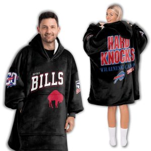 Bills Hard Knocks Training Camp 2025 Blanket Hoodie