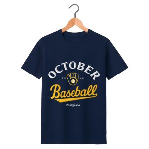 Brewers October 2025 Postseason Locker Room T Shirt