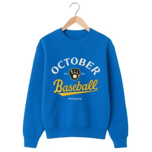 Brewers October 2025 Postseason Locker Room T Shirt