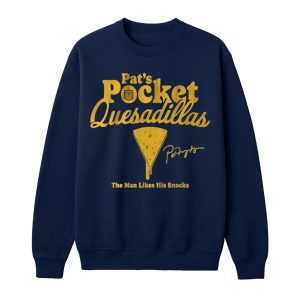 Brewers Pat's Pocket Quesadillas The Man Likes His Snacks Shirt