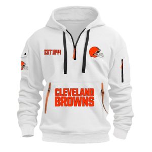 Browns EST 1944 Quarter Zip Hoodie