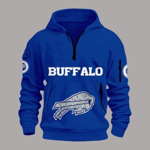 Buffalo Bills Rivalry Series 2025 Quarter Zip Hoodie