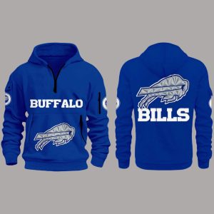 Buffalo Bills Rivalry Series 2025 Quarter Zip Hoodie