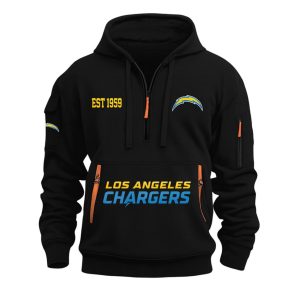 Chargers EST 1959 Quarter Zip Hoodie