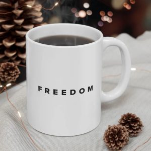 Charlie Kirk Freedom Mug