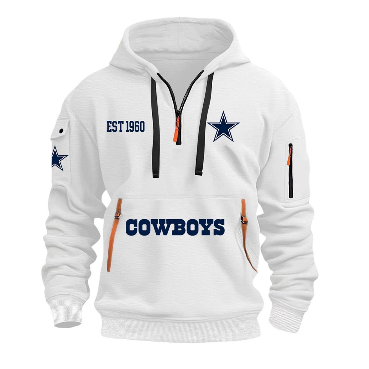 Cowboys EST 1960 Quarter Zip Hoodie Cowboys EST 1960 Quarter Zip Hoodie