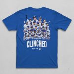 Cubs 2025 Clinched Fly The W Shirt