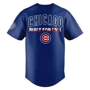 Cubs Built For Fall 2025 Postseason Locker Room Jersey