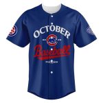 Cubs Built For Fall 2025 Postseason Locker Room Jersey