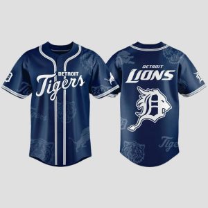 Detroit Tigers x Detroit Lions Limited Edition Jersey 2025
