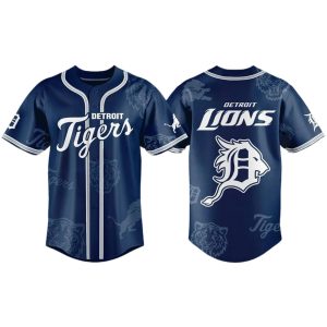 Detroit Tigers x Detroit Lions Limited Edition Jersey 2025