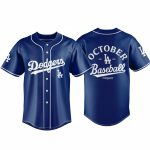 Dodgers October Baseball 2025 Postseason Jersey