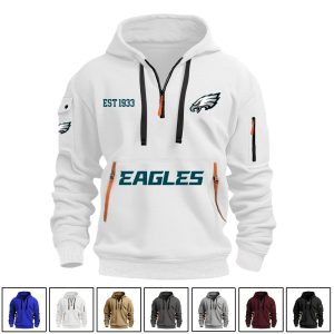 Eagles EST 1933 Quarter Zip Hoodie