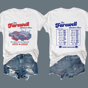 Farewell Stadium Tour Buffalo Football T-Shirt