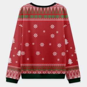 Funny Frog Lights Everything Is Fine Christmas Ugly Sweater 1 Funny Frog Lights Everything Is Fine Christmas Ugly Sweater