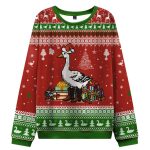 Funny Goose Ugly Christmas Sweater