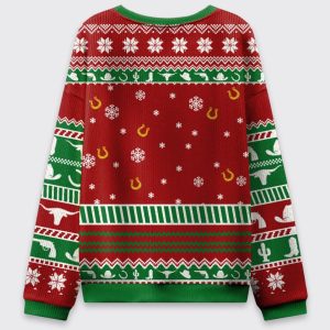 Giddy Up Jingle Horse Ugly Christmas Sweater