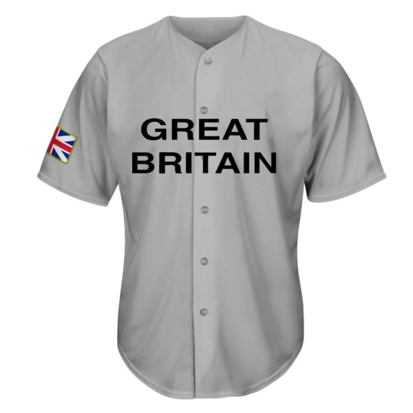 Great Britain’s World Baseball Classic Jersey