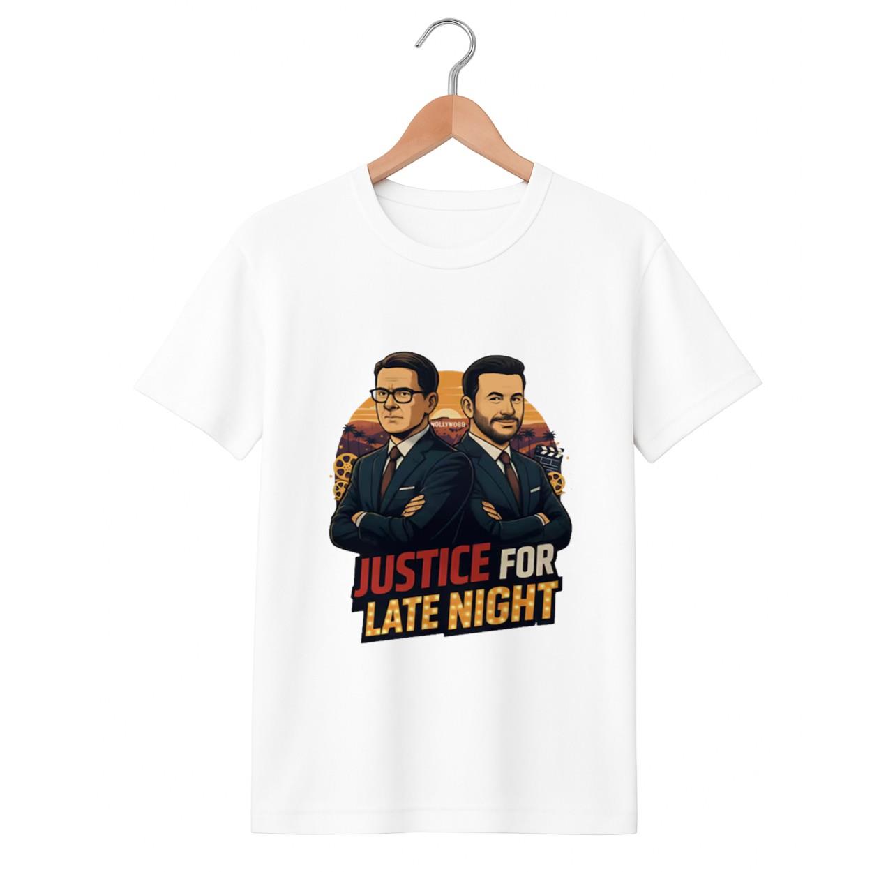 Jimmy Kimmel Stephen Colbert Justice For Late Night Shirt Jimmy Kimmel Stephen Colbert Justice For Late Night Shirt