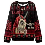 Krampus is Coming to Town Ugly Christmas Sweater