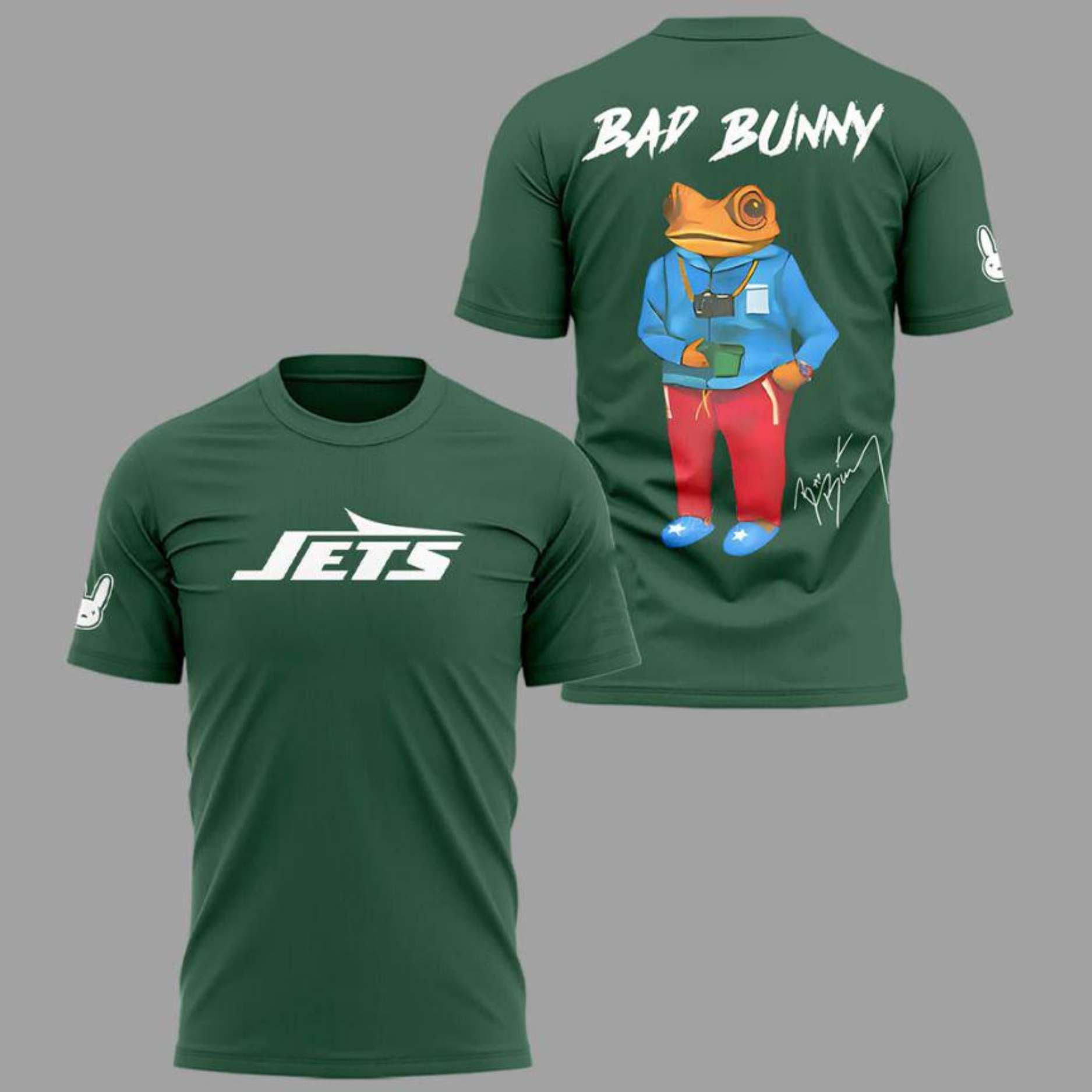 Limited Edition Jets x Bad Bunny T shirt Limited Edition Jets x Bad Bunny T shirt