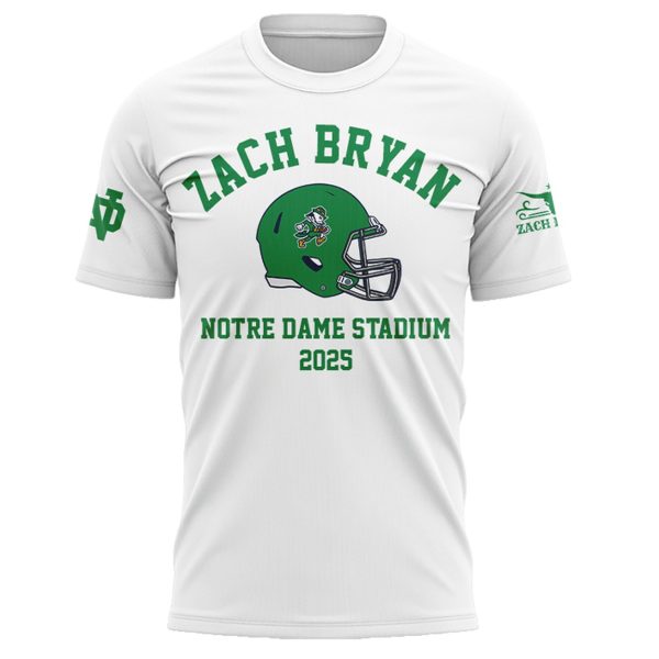 Limited Edition Zach Bryan x Notre Dame Football 2025 Shirt
