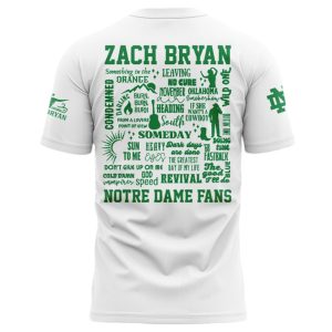 Limited Edition Zach Bryan x Notre Dame Football 2025 Shirt