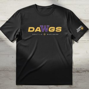 Limited edition 2025 Mariners themed Dawg Daze T shirt