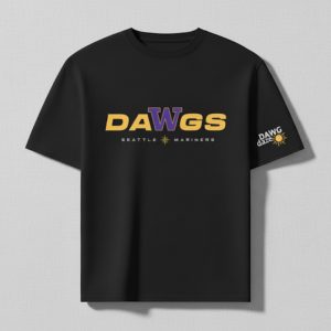 Limited edition 2025 Mariners themed Dawg Daze T shirt