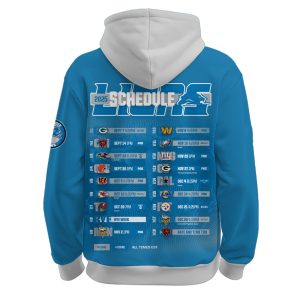 Lions 2025 Schedule Limited Edition Hoodie