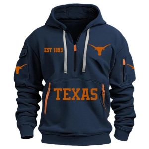 Longhorns EST 1893 Quarter Zip Hoodie