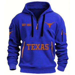 Longhorns EST 1893 Quarter Zip Hoodie