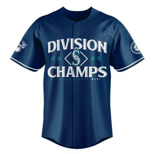 Mariners 2025 AL West Division Champions We Own The West Jersey