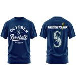 Mariners 2025 October Baseball Tridents Up Shirt