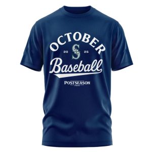 Mariners 2025 October Baseball Tridents Up Shirt