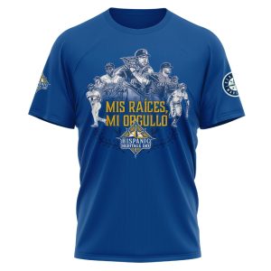 Mariners Hispanic Heritage Day 2025 T shirt