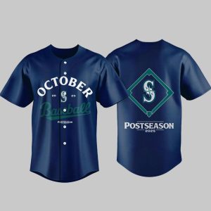 Mariners October Baseball 2025 Jersey