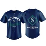 Mariners October Baseball 2025 Jersey