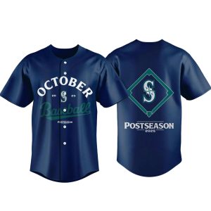 Mariners October Baseball 2025 Jersey