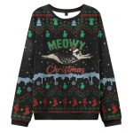 Meowy Christmas Adventure Ugly Sweater