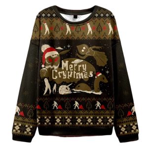 Merry Cryptmas Ugly Christmas Sweater