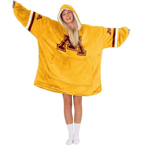 Minnesota Football Unisex Blanket Hoodie