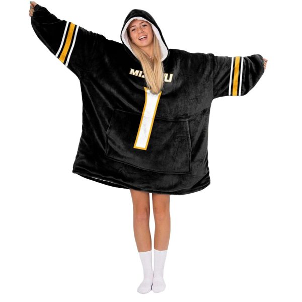 Missouri Football Unisex Blanket Hoodie