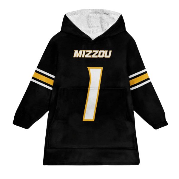 Missouri Football Unisex Blanket Hoodie