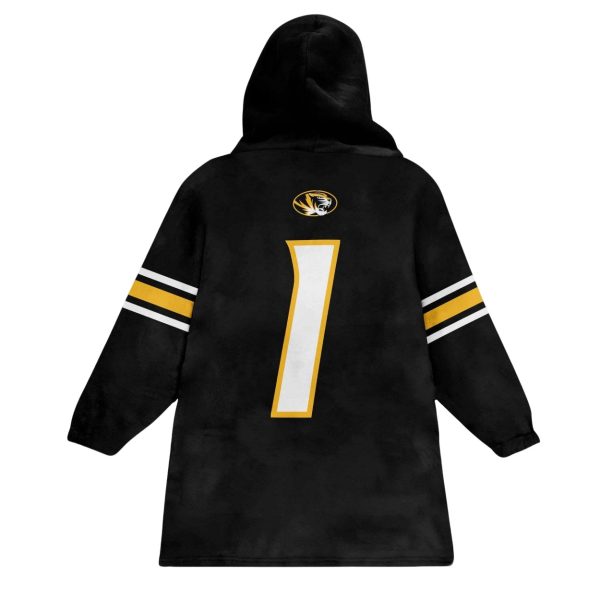 Missouri Football Unisex Blanket Hoodie