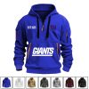 NY Giants EST 1925 Quarter Zip Hoodie